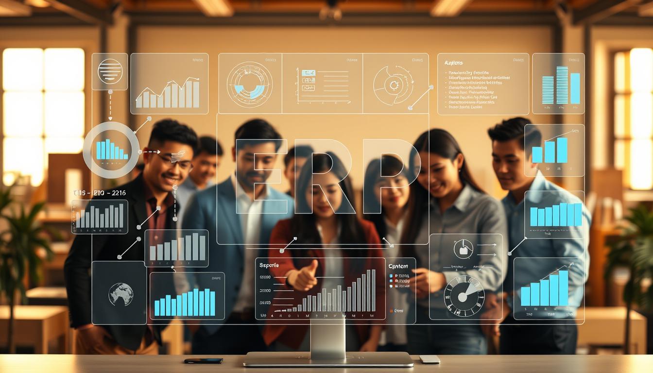 ERP systems enhancing efficiency