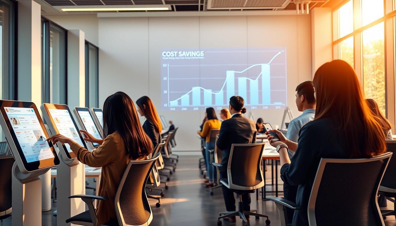 financial impact self-service systems