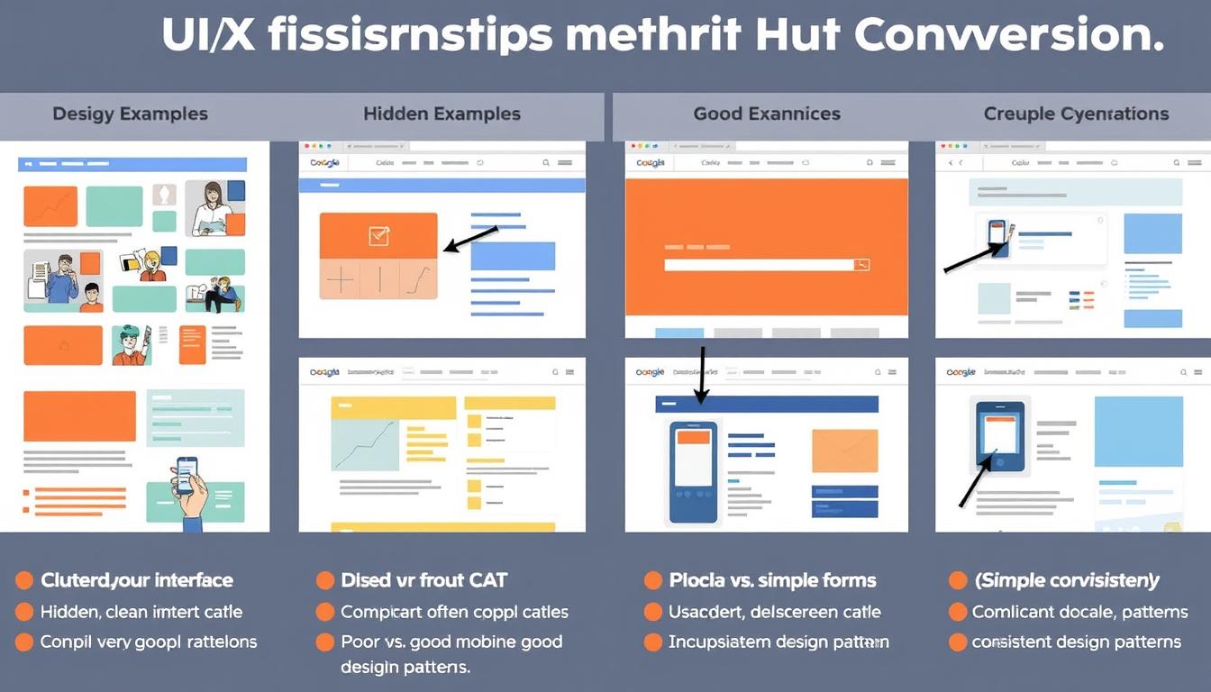 Common UI/UX design mistakes that negatively impact conversion rates