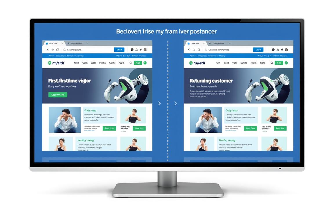 Example of personalized user experiences based on behavioral triggers for Advanced A/B Testing Strategies