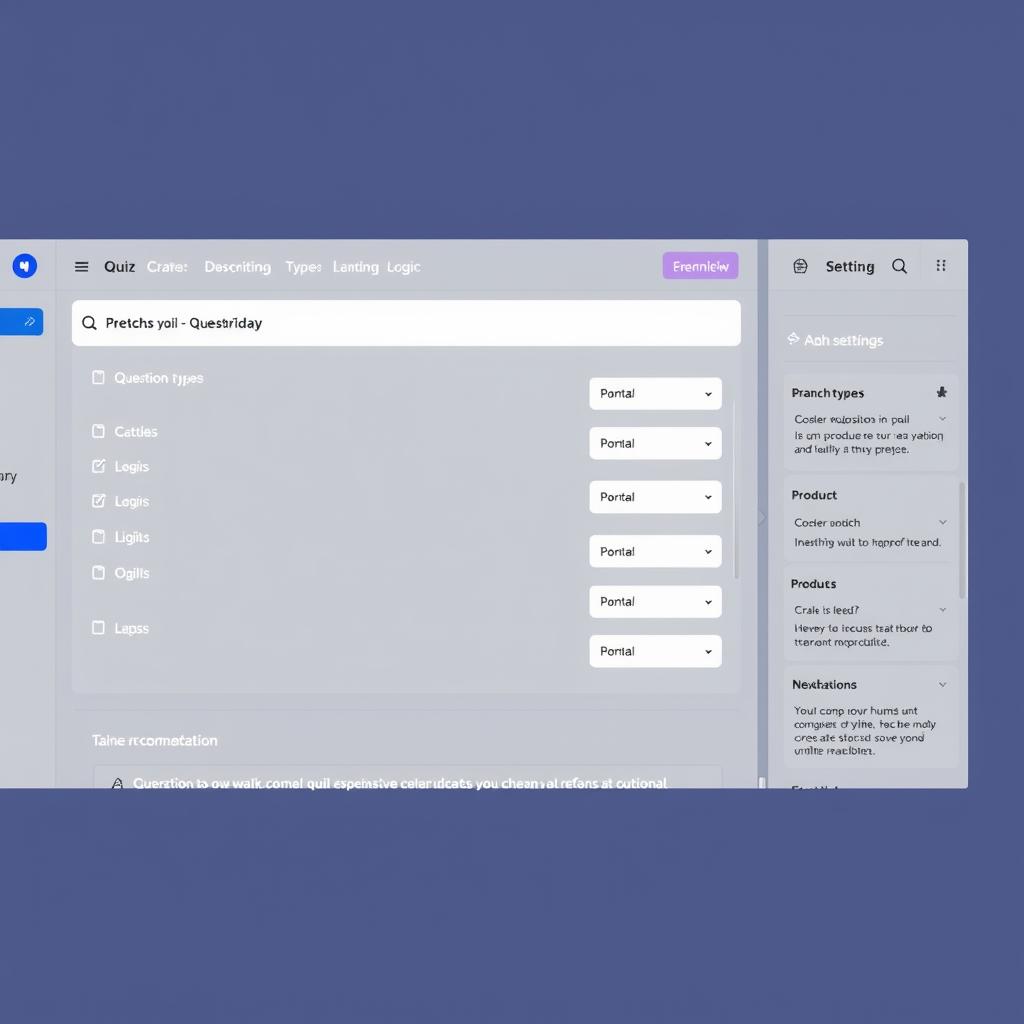 Octane AI quiz builder interface for Shopify product recommendations