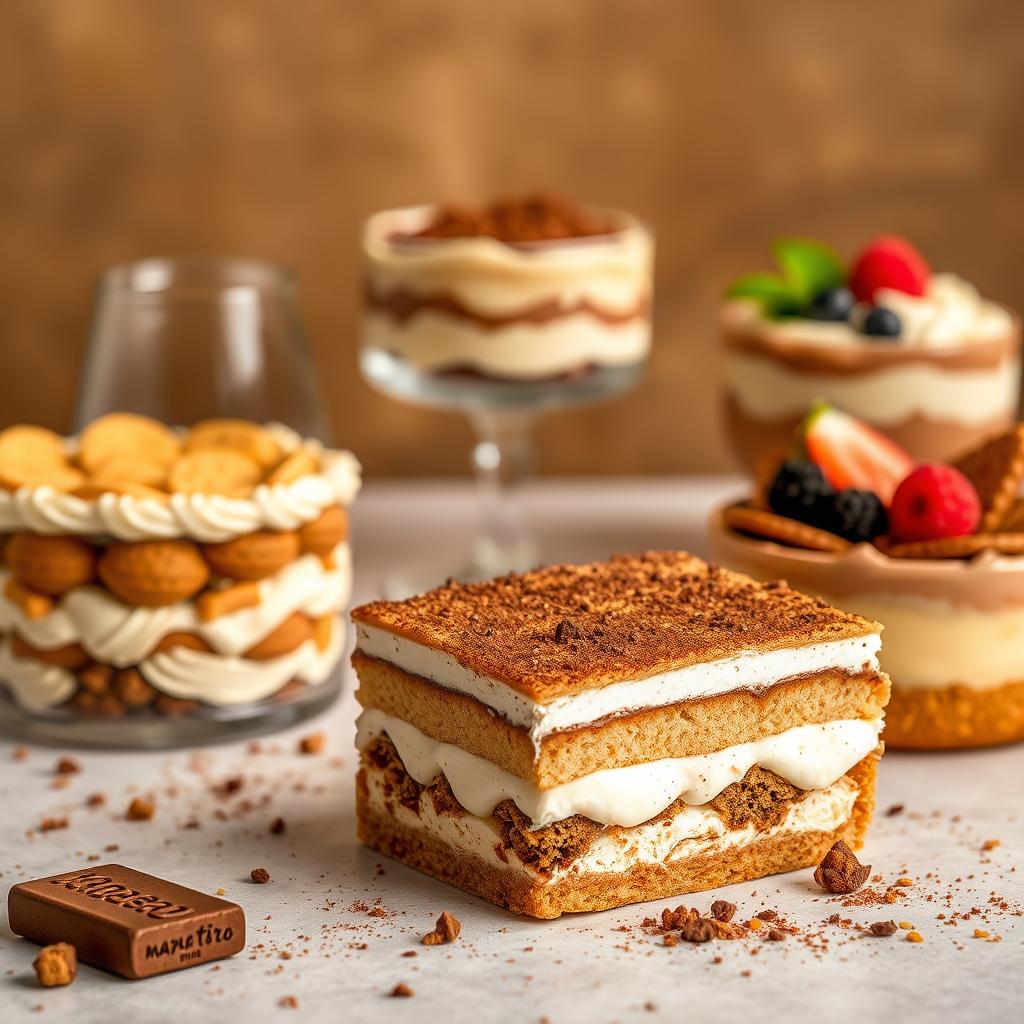 variantes tiramisu