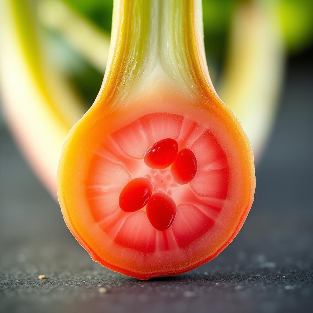 cholesterol rhubarbe