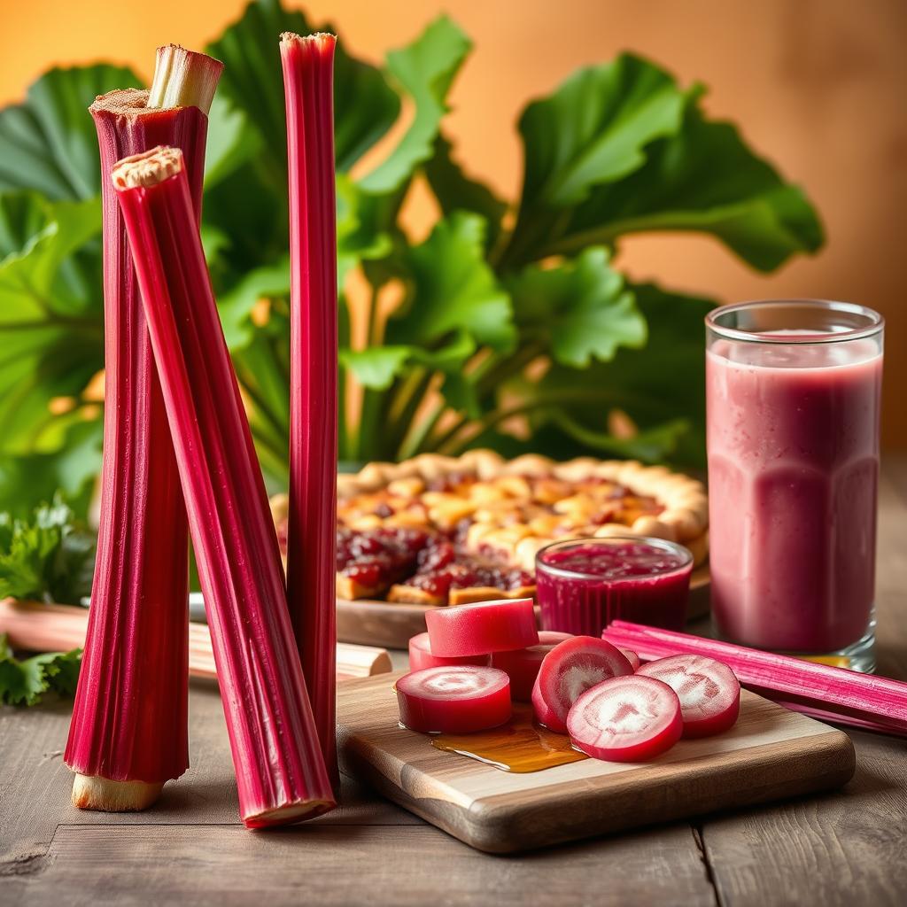bienfaits de la rhubarbe