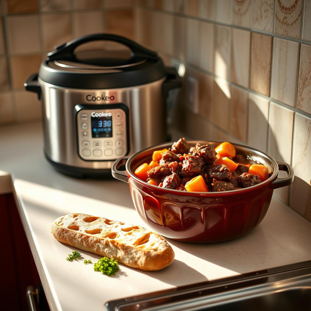 boeuf bourguignon cookeo