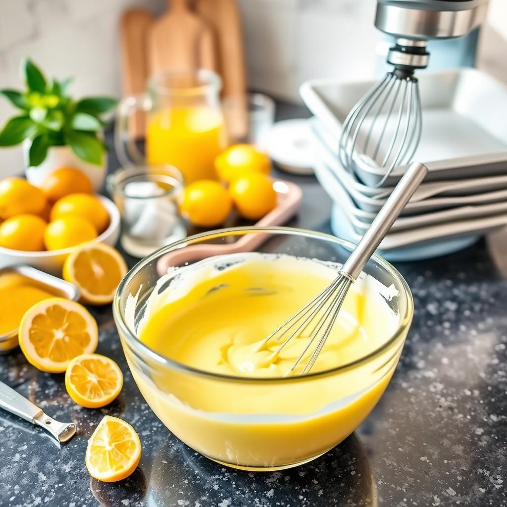 préparation gâteau