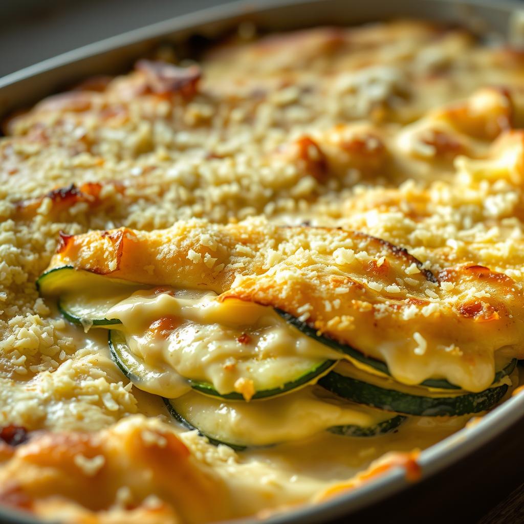 gratin de courgettes