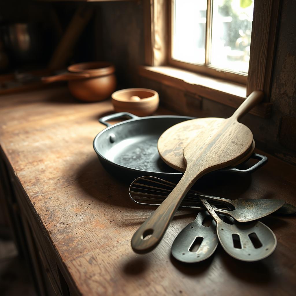 ustensiles cuisson crêpes