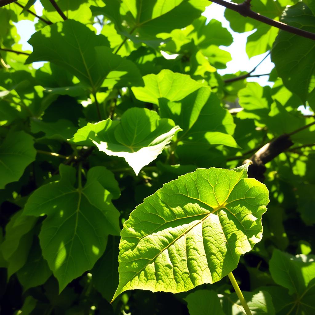 Les feuilles de figuier sont délicieuses