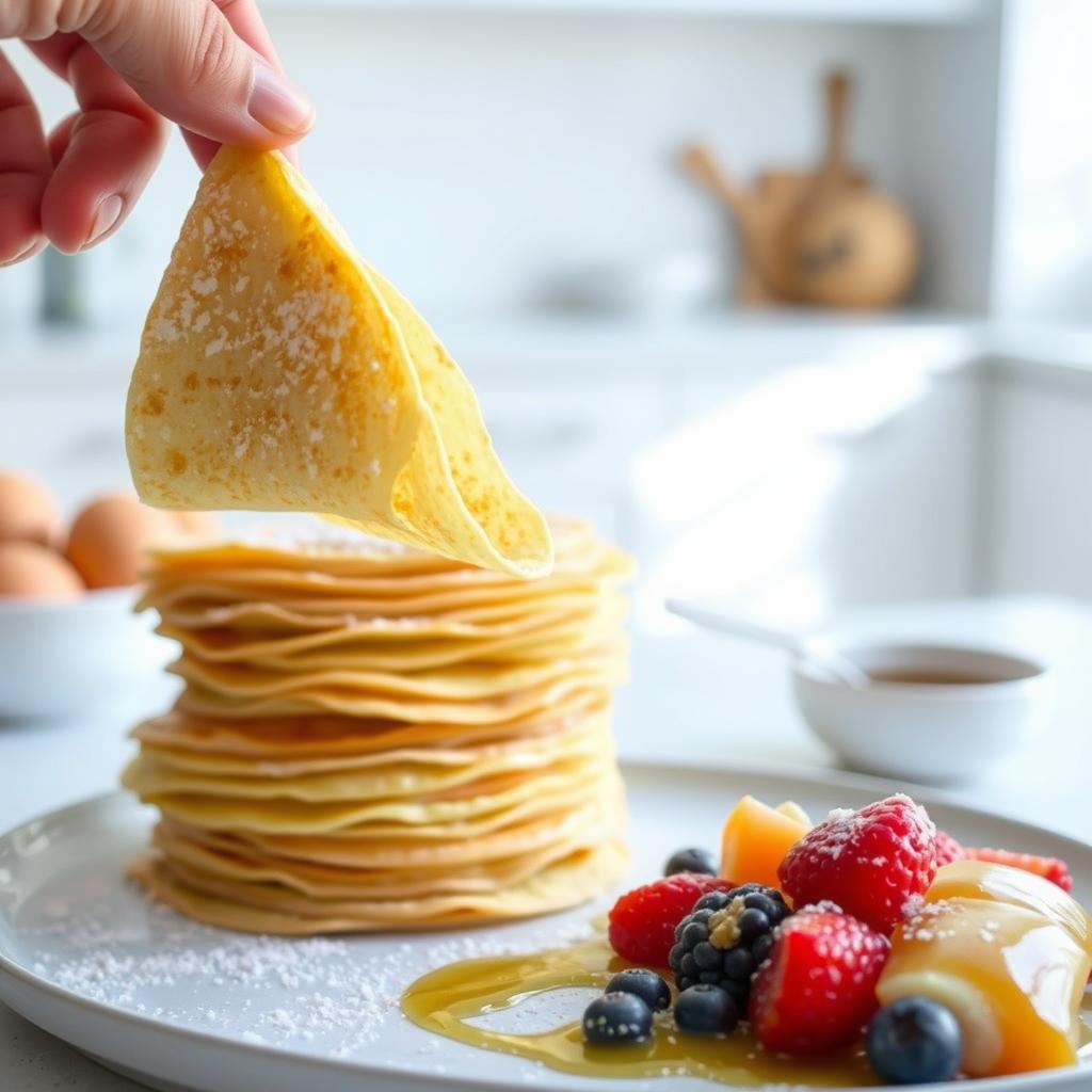 Crêpes sans farine