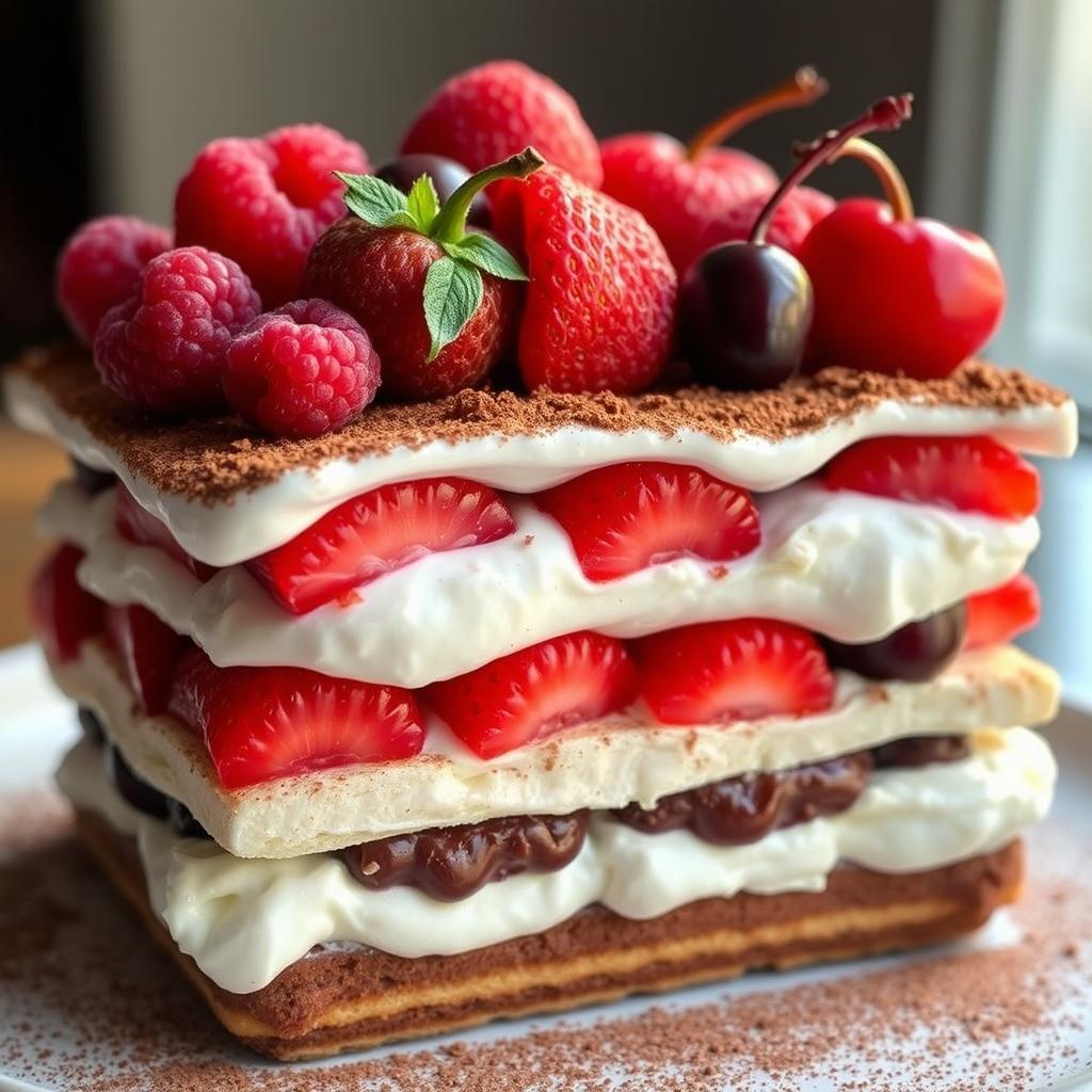 Tiramisu Fruits Rouges