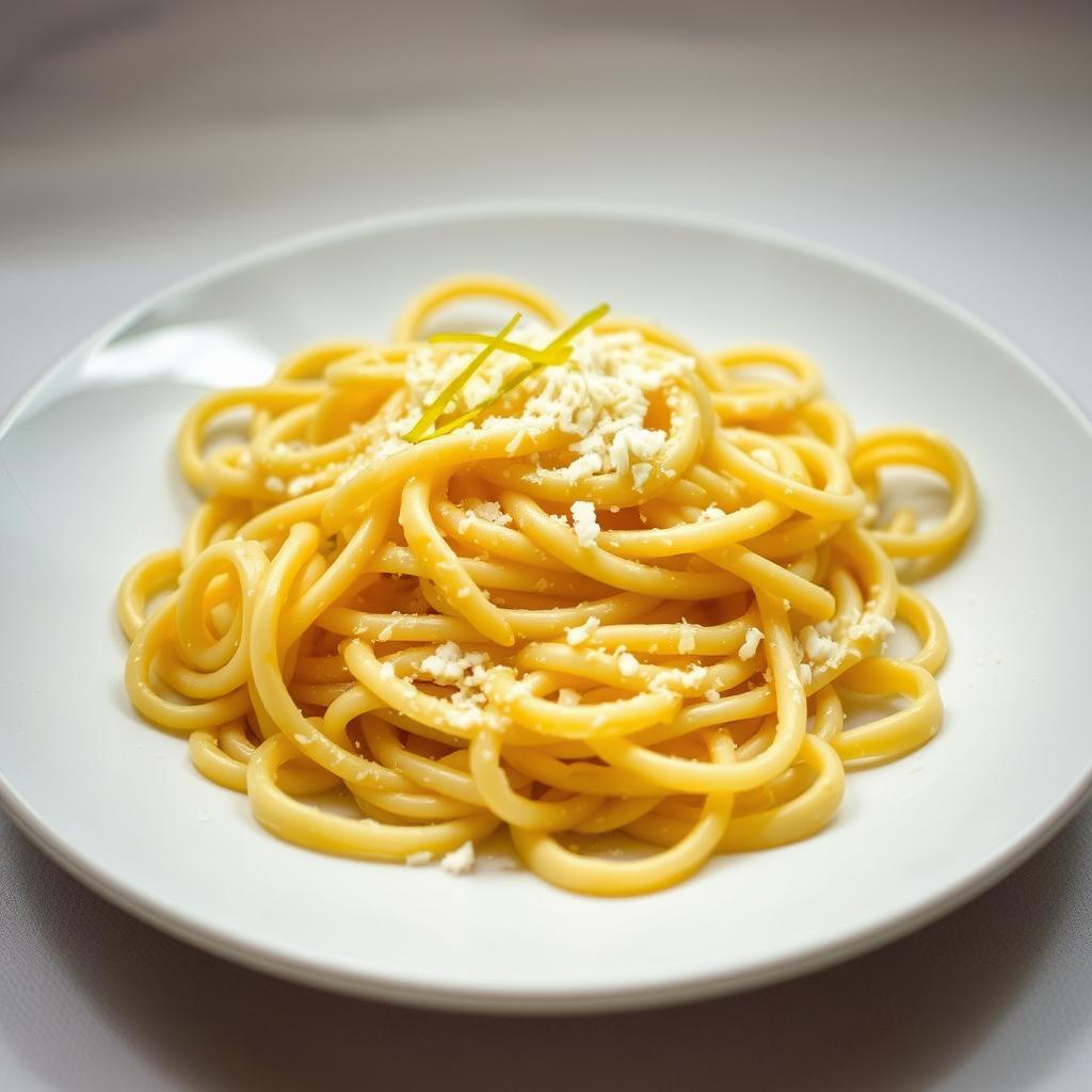 pâtes citron parmesan