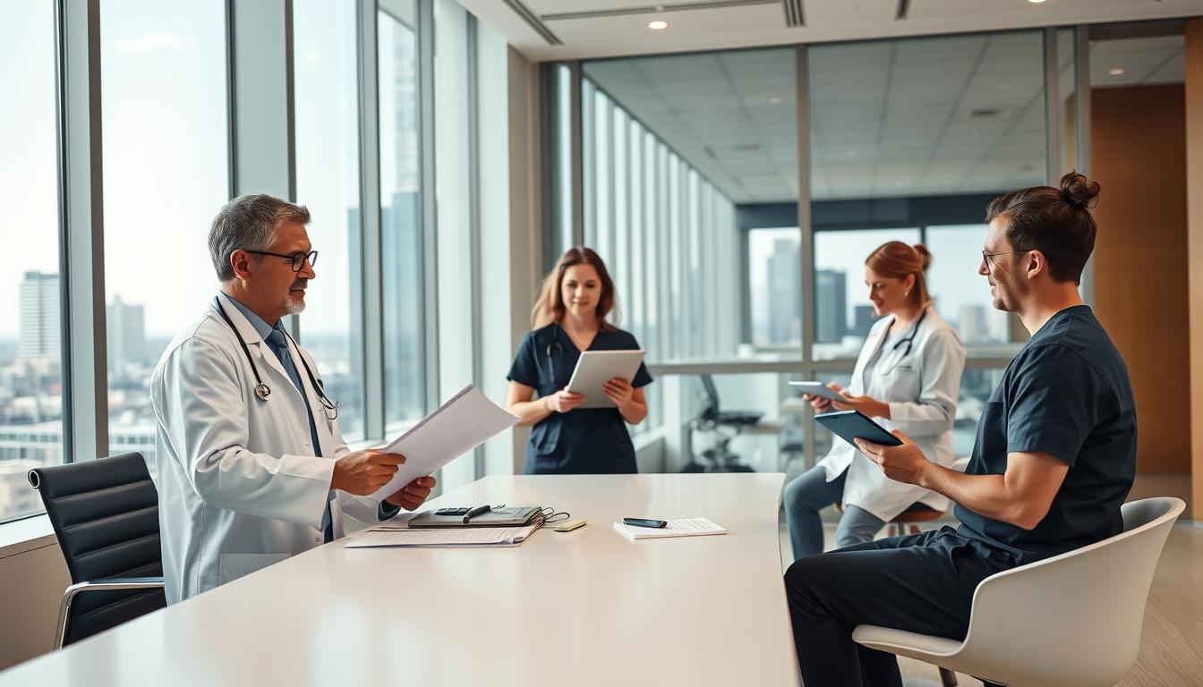consulting healthcare professionals