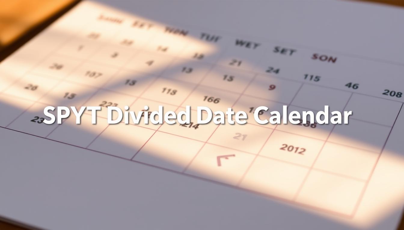 SPYT dividend date calendar