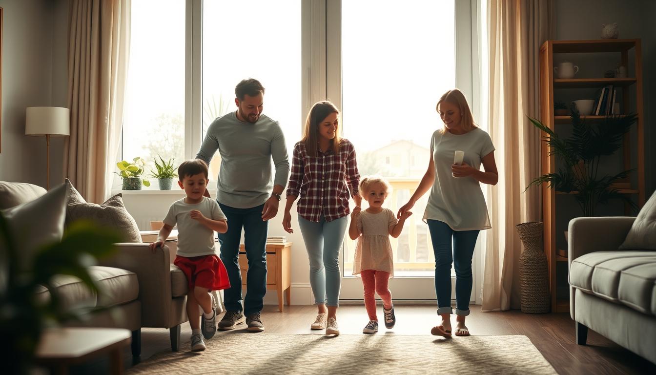 Eingewöhnung in die neue Umgebung