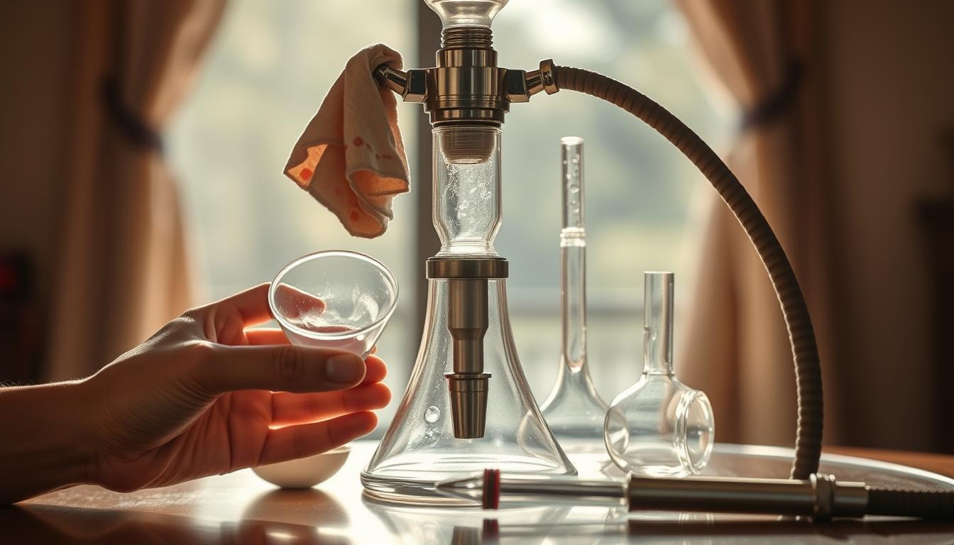 Shisha Pflege und Reinigung