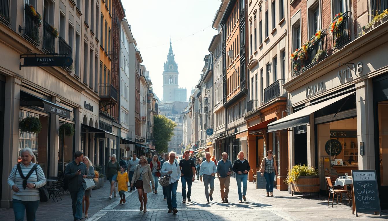 Stadtviertel erkunden