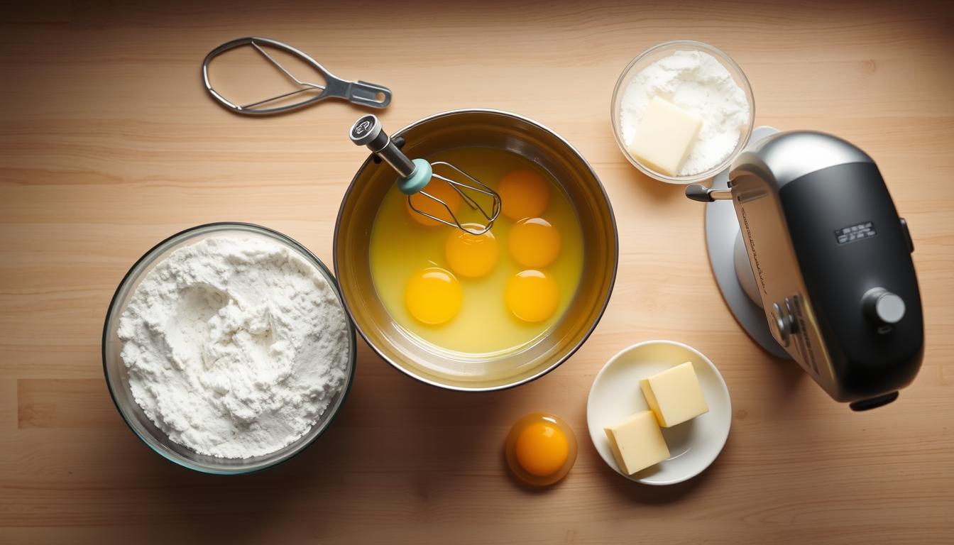 Sponge Cake Preparation