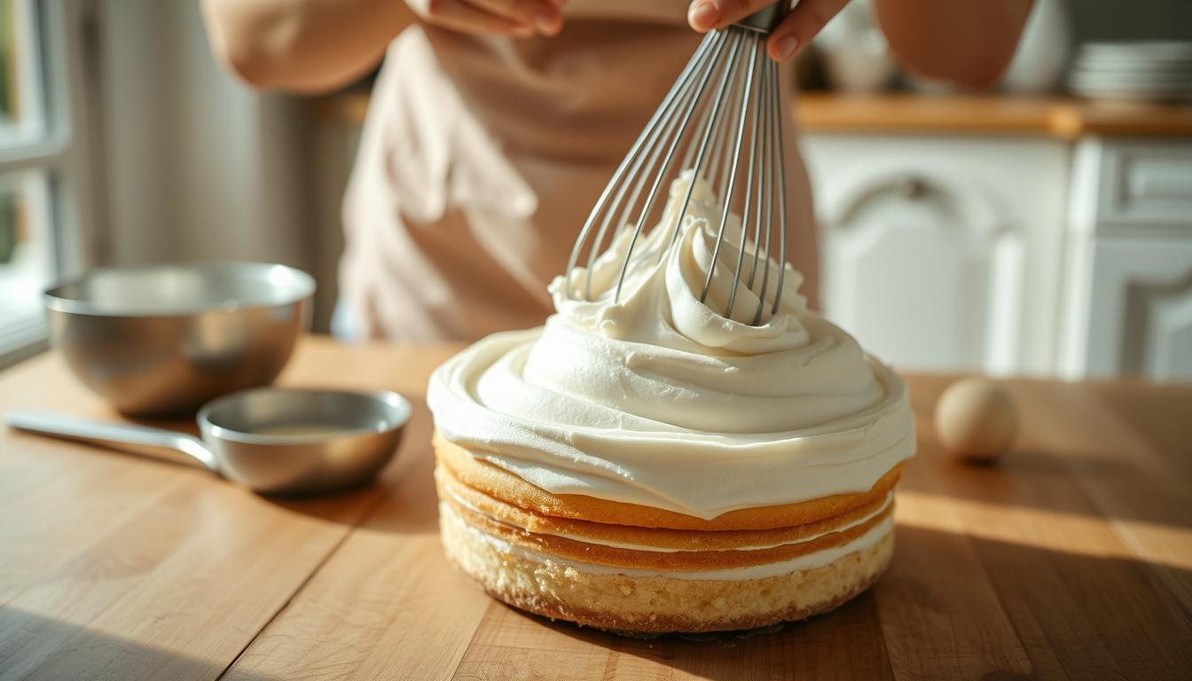 Almond Sponge Cake Preparation