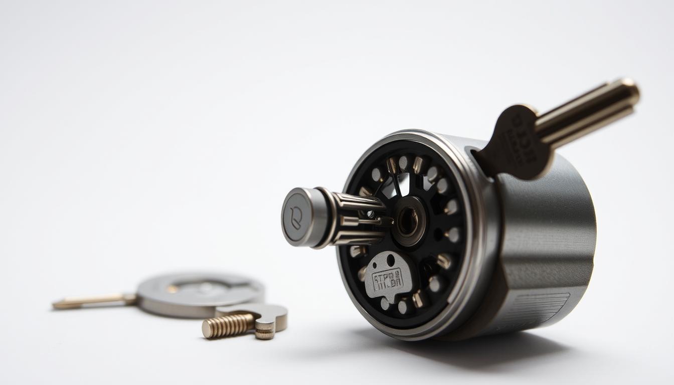 changing lock cylinder process