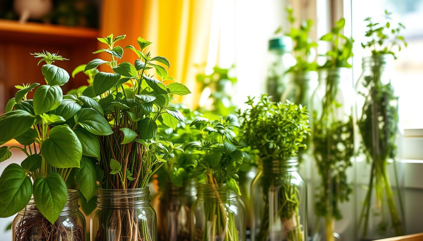 best herbs to grow in plastic bottles