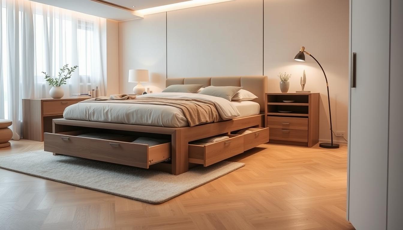 bed storage solutions