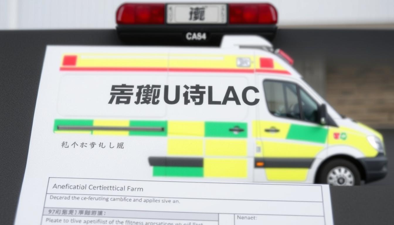 formulaire demande attestation préfectorale aptitude conduite ambulance