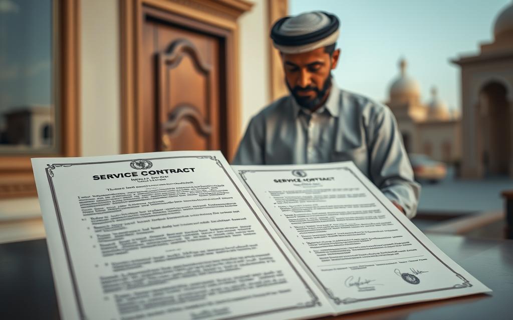 عقود خدمة تركيب الأبواب الكويت
