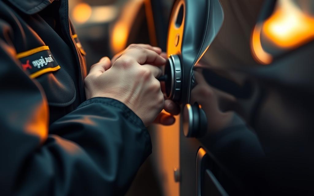 فتح أقفال السيارات