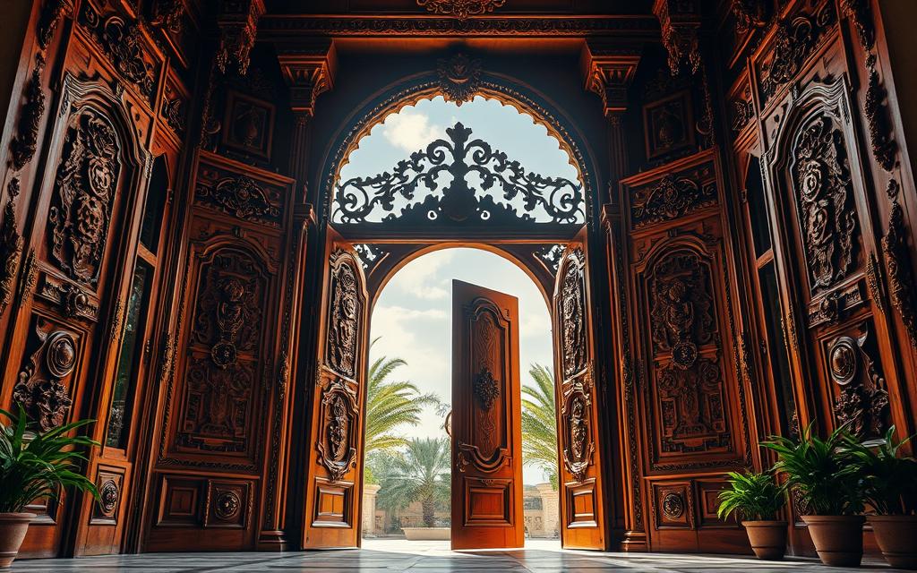 تركيب الأبواب