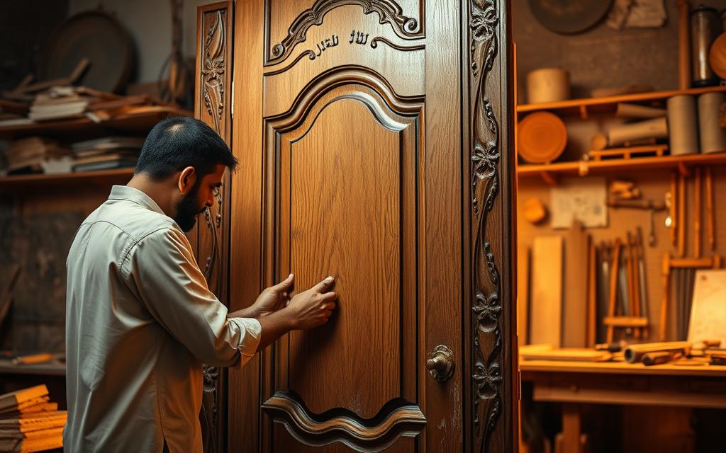 نجار أبواب خشب منازل الكويت