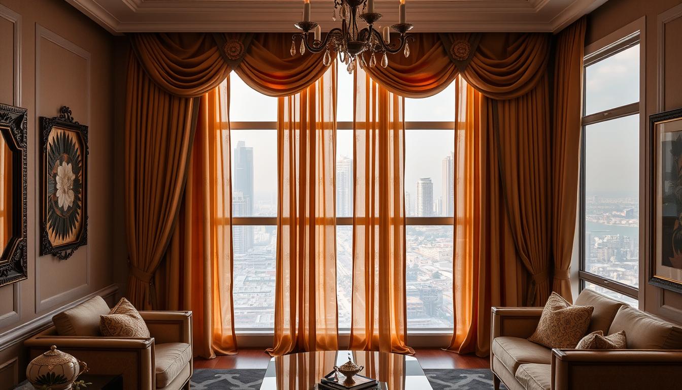 custom curtains Dubai