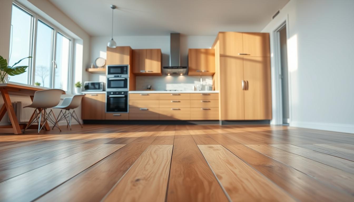 sols en bois pour cuisines