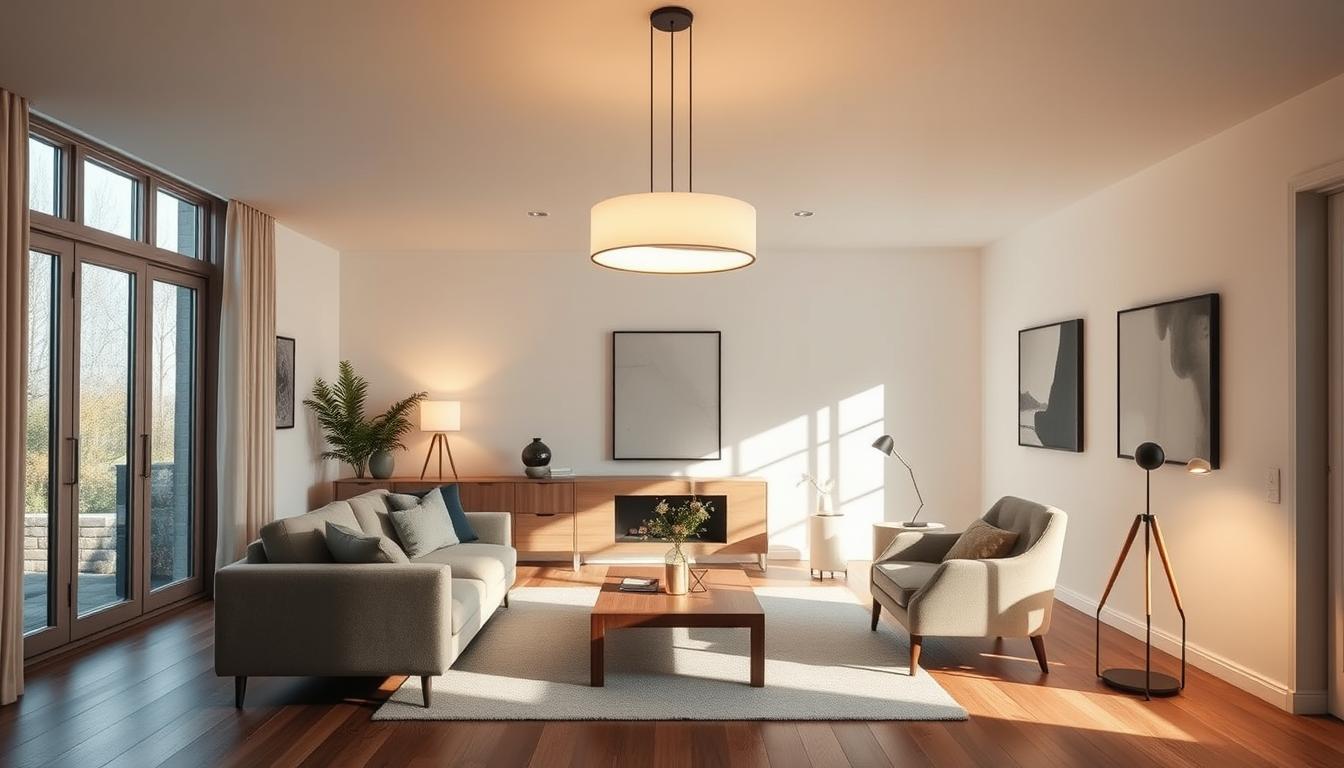 éclairage scandinave maison