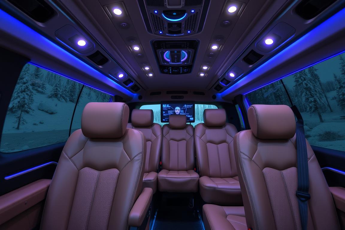İstanbul'dan Kartepe'ye VIP transfer hizmeti sunan lüks minibüs