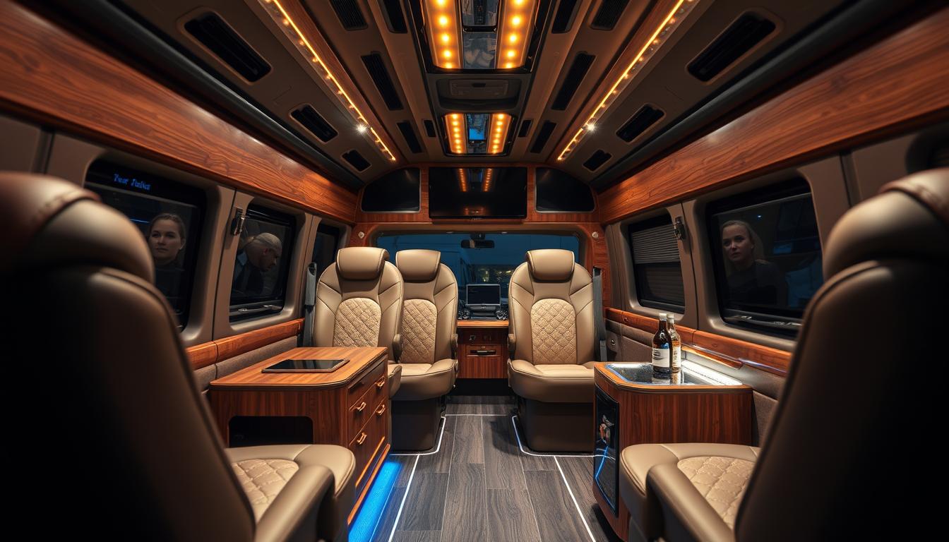 VIP Mercedes Sprinter iç tasarım