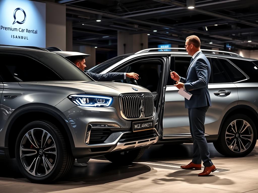 İstanbul'da günlük SUV araç kiralama hizmeti