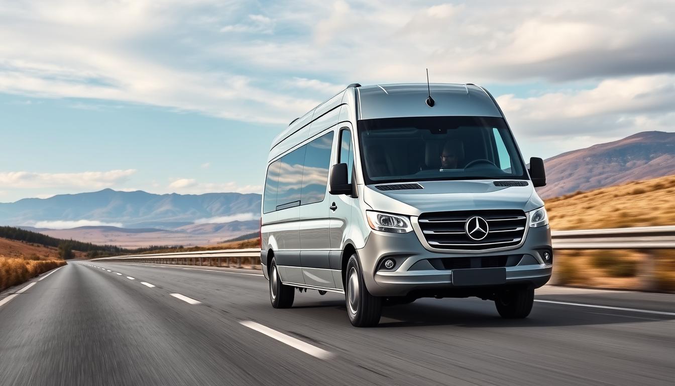 Şehirler arası yolculukta Mercedes Sprinter
