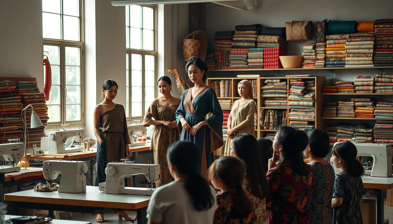 belajar fashion di indonesia