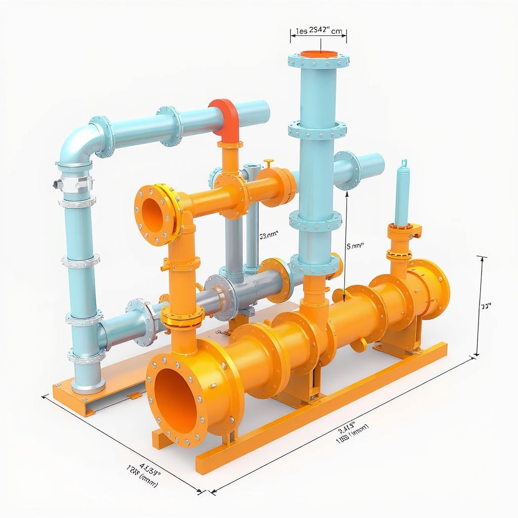 Fabrication Modeling showing detailed MEP components ready for prefabrication