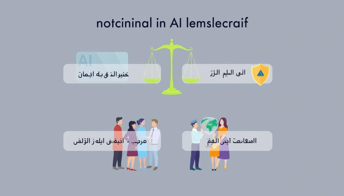 الاعتبارات الأخلاقية للذكاء الاصطناعي تشمل الشفافية والمساءلة والإنصاف