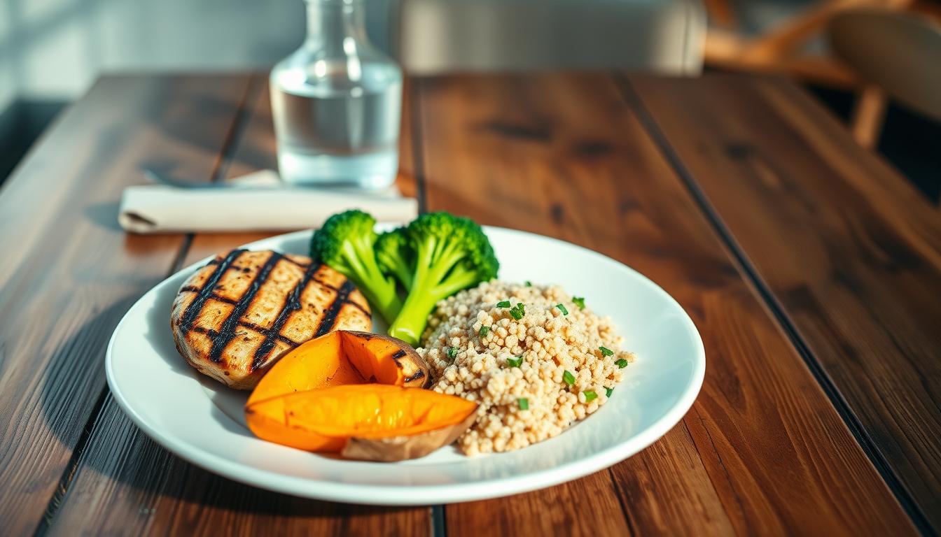 balanced meal plate model