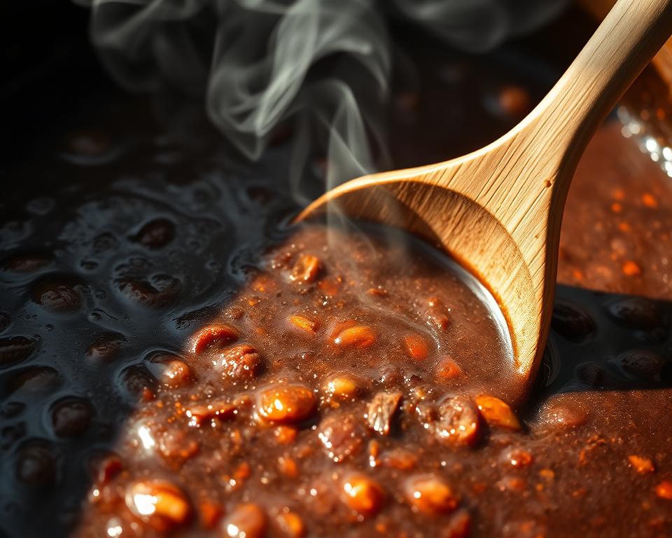 Mole Negro flavor balancing
