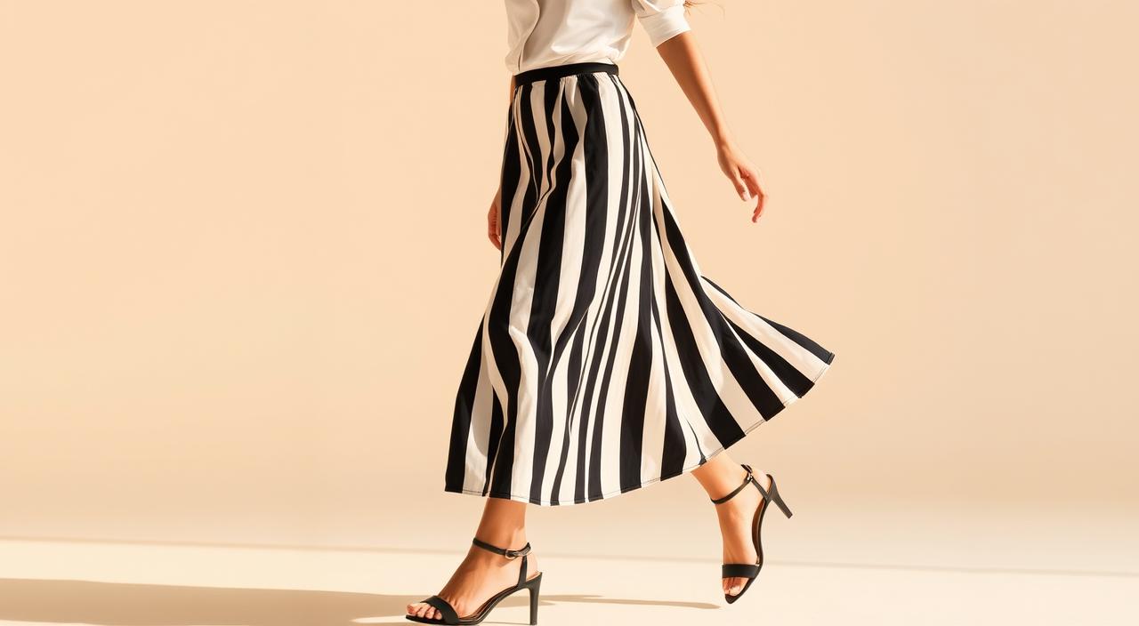 Ideias de Look com saia listrada