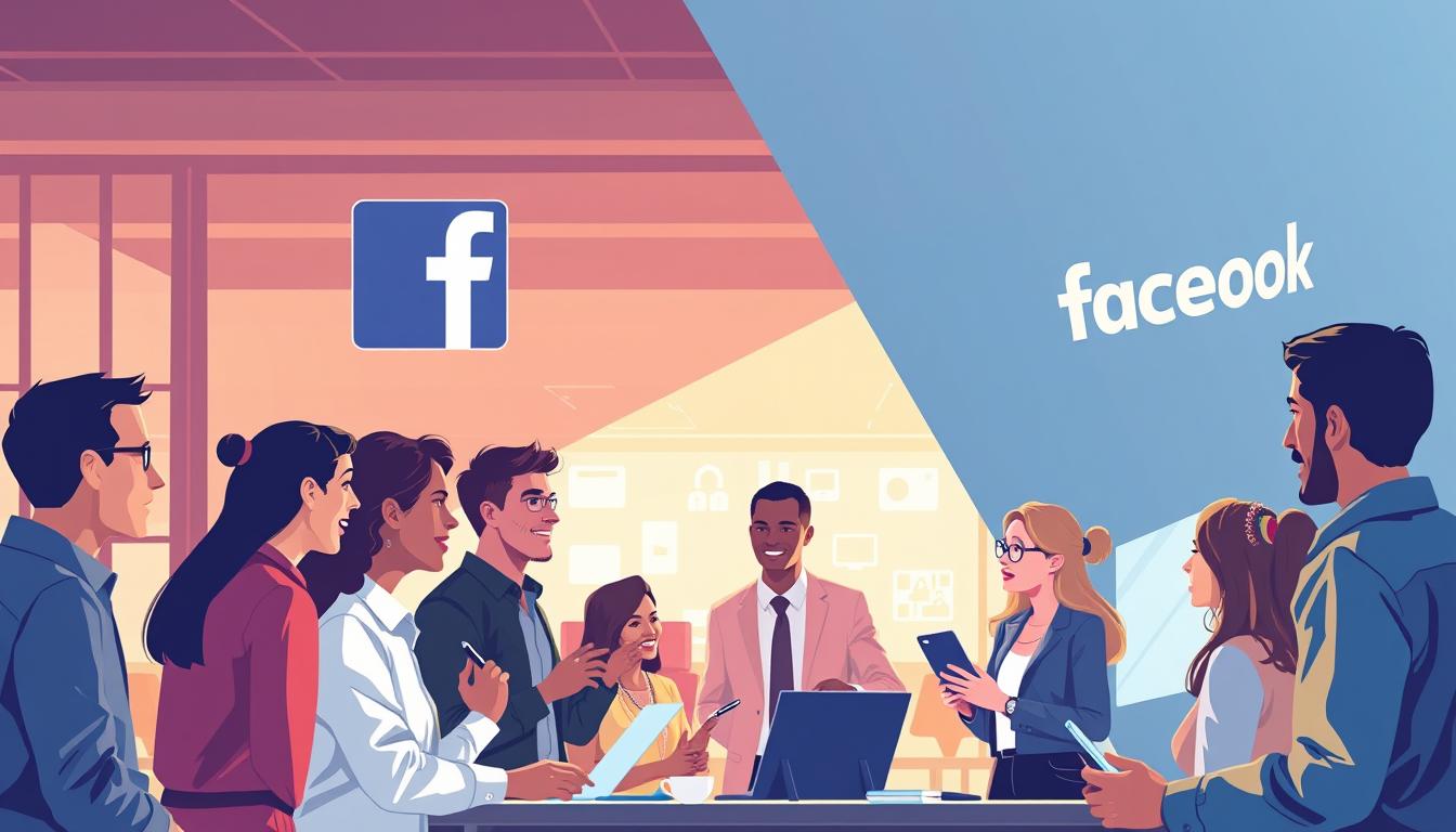 التعاون مع العلامات التجارية على فيسبوك