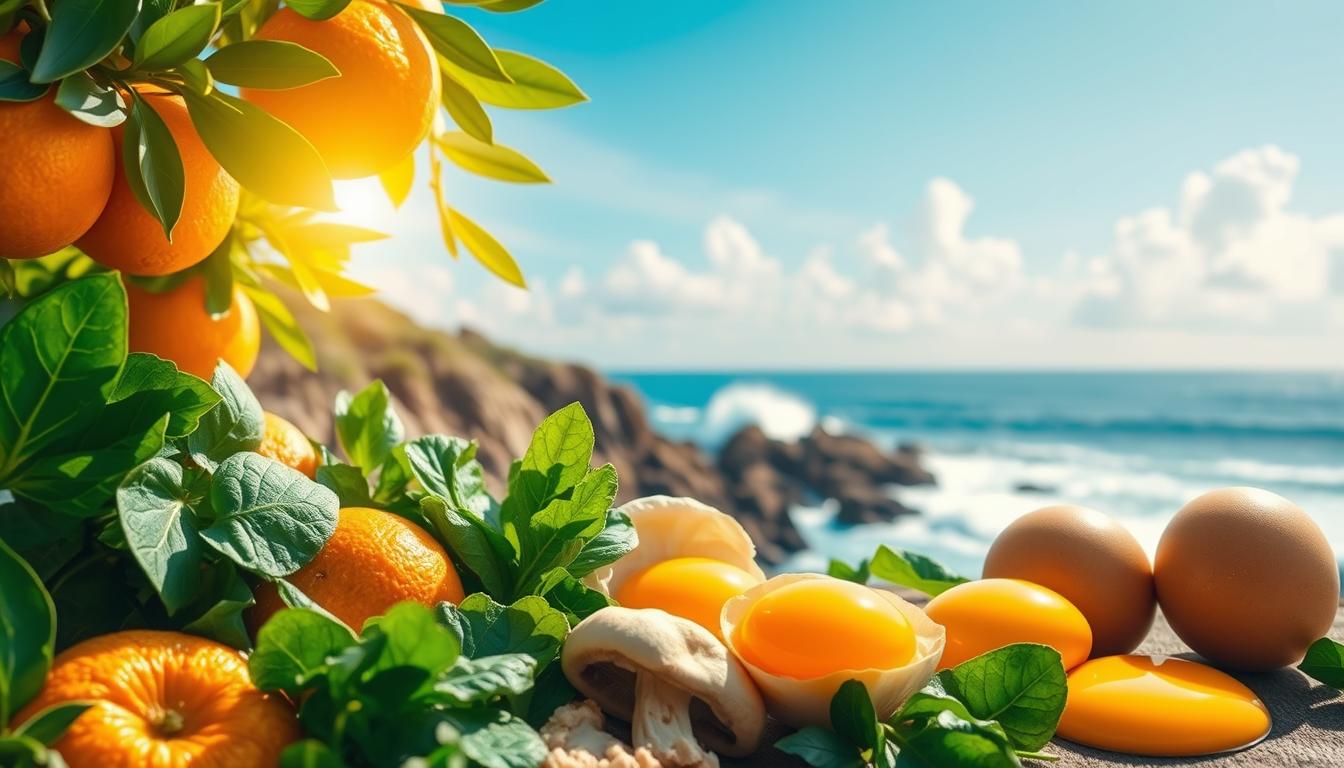 مصادر فيتامين د الطبيعية