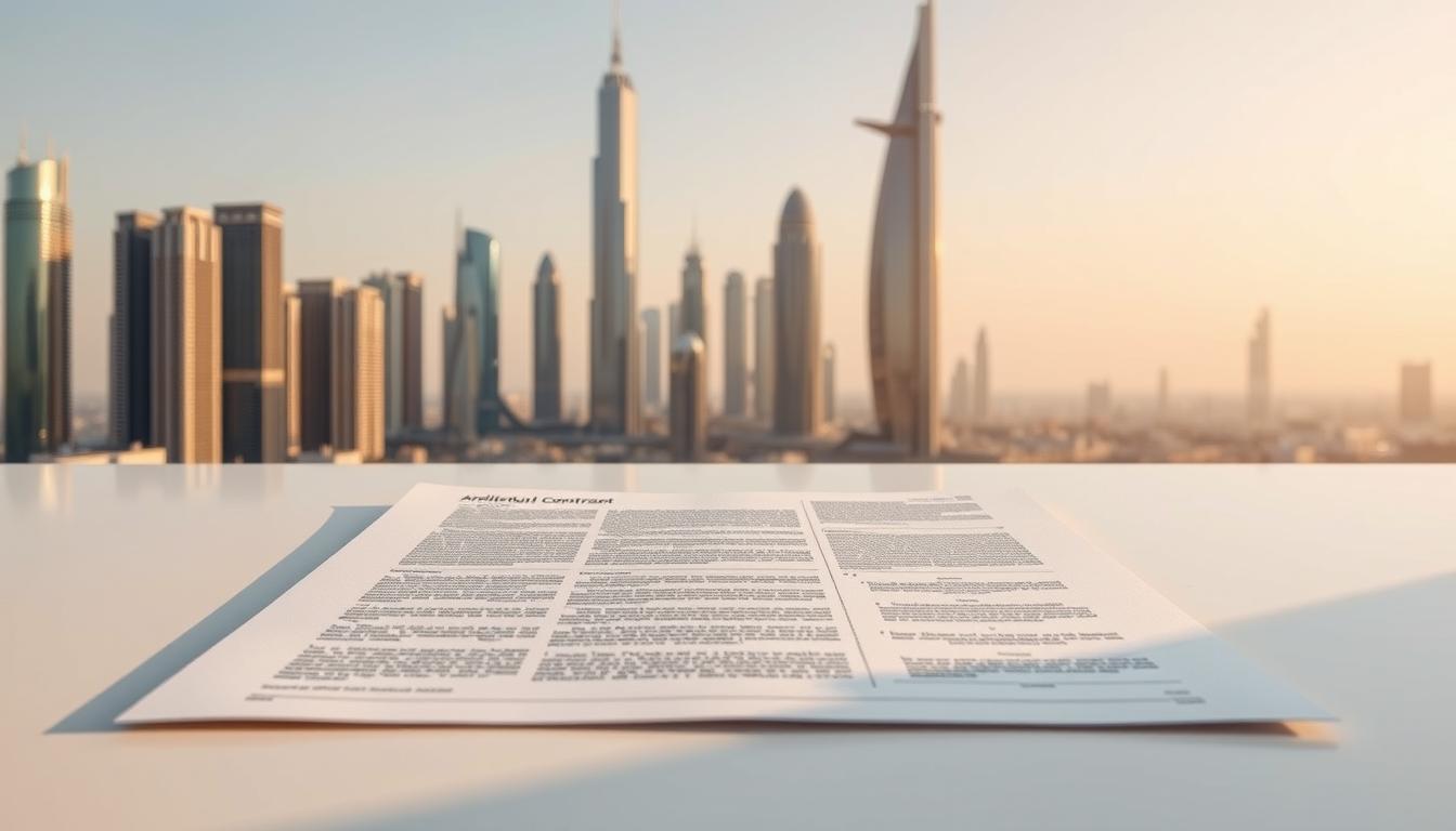 architectural contract Abu Dhabi