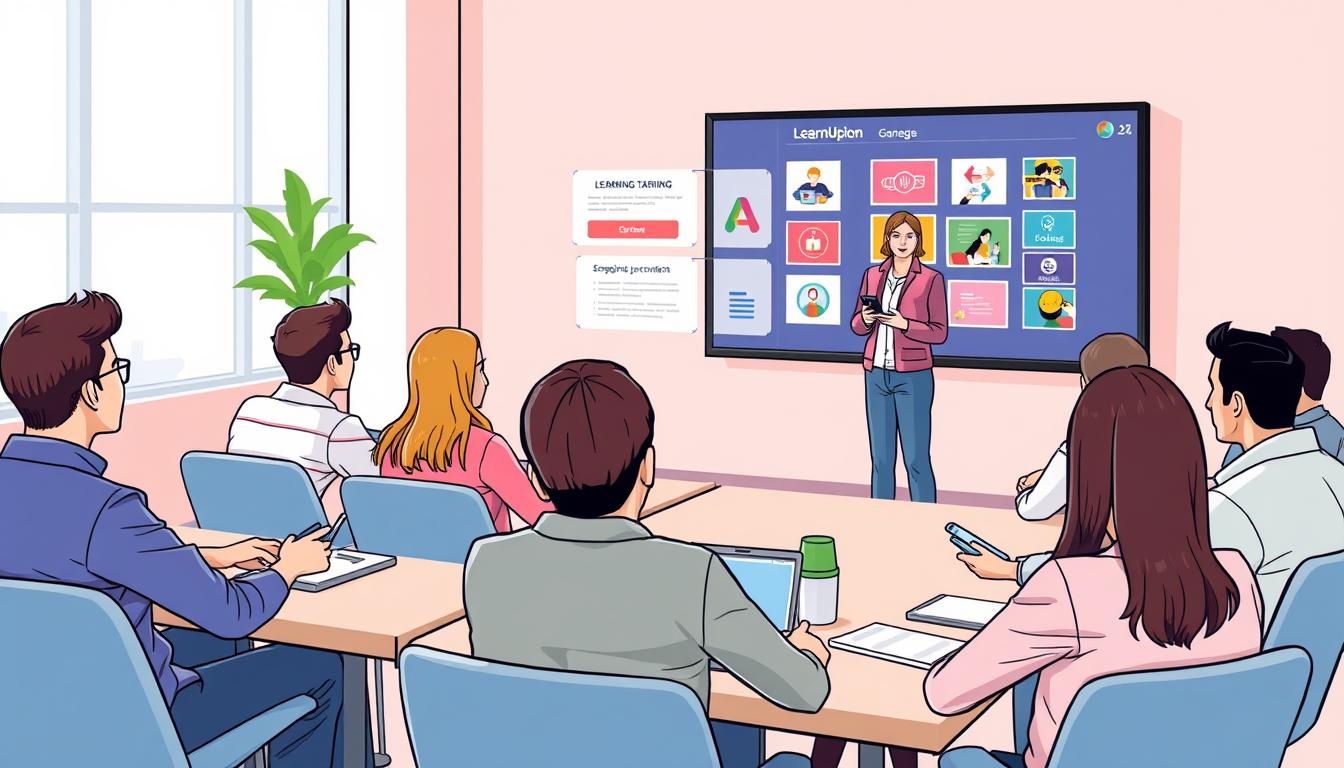 LearnUpon corporate blended learning