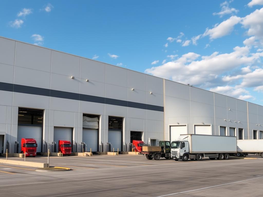 Modern industrial warehouse facility representing commercial real estate investment opportunity