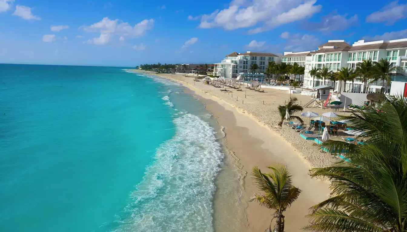 Playa del Carmen beach